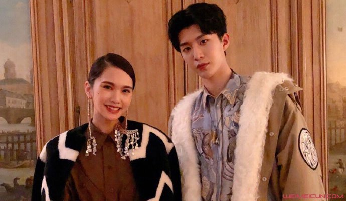 杨丞琳范丞丞合影