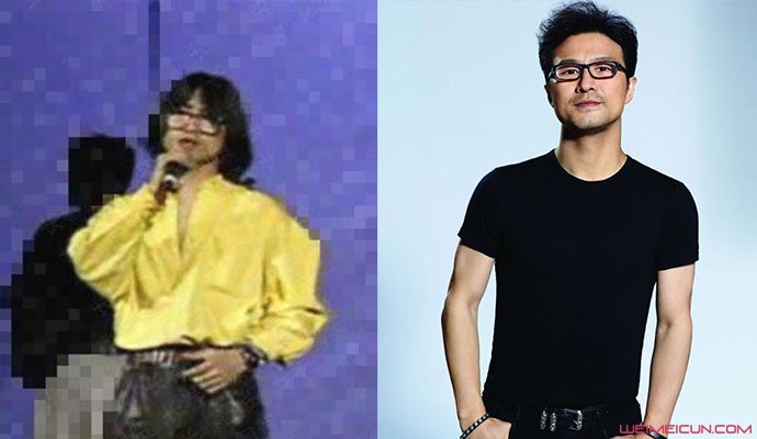 汪峰23岁青涩旧照